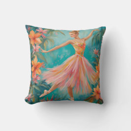 Tropical Ballerina Pillow Kudde