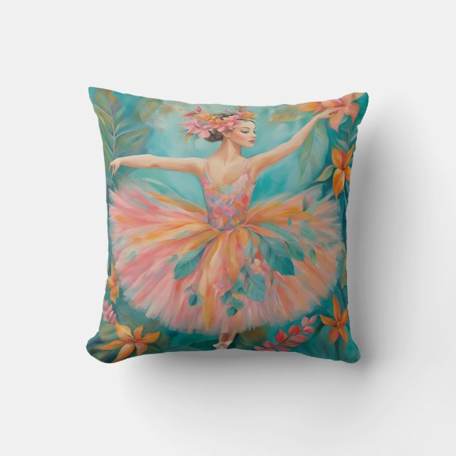 Tropical Ballerina VI Pillow Kudde (Framsida)