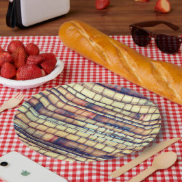 Tropical Bamboo Dinner Party Papper Plate