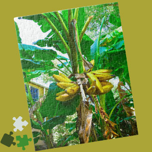 Tropical Banana Handflatan Träd St Augustine Flori Pussel