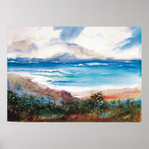 Tropical Bay-poster Poster