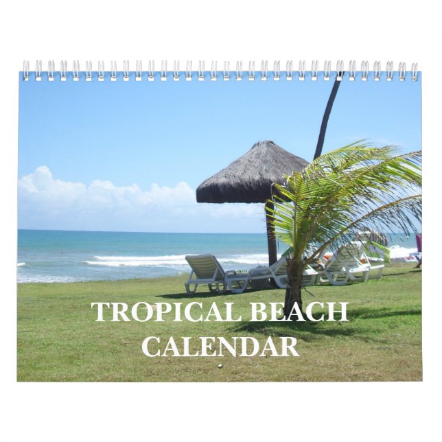 Tropical Beach 2025 Kalender (Omslag)