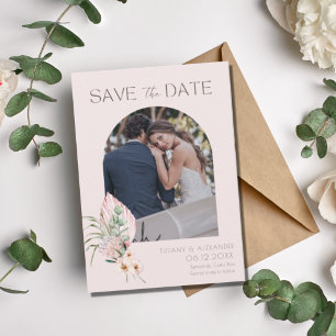 Tropical Beach Arch Photo Destination Wedding Spara Datumet