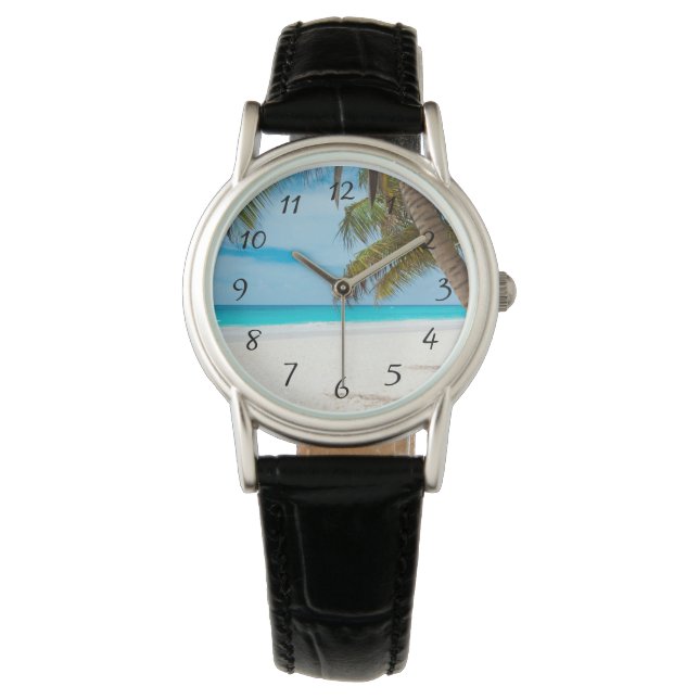 Tropical Beach Armbandsur (Framsida)