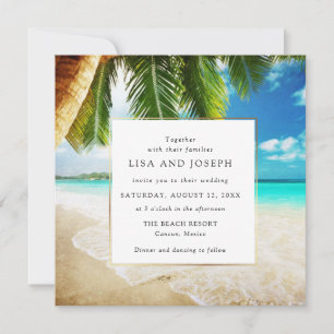 Tropical Beach Destination Wedding Meddelande