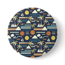 Tropical Beach Fun Pattern