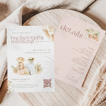 Tropical Beach Handflatan | Bachelorette Helg