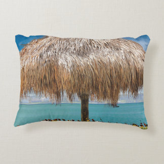 Tropical Beach Hut Wall Art Coastal Decor Prydnadskudde