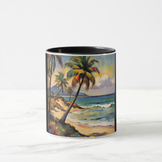 Tropical Beach Mug Mugg