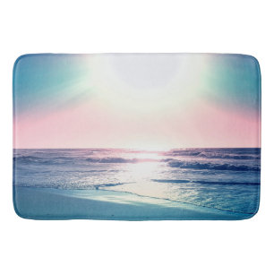 Tropical Beach Photo (Tropical Beach Foto), sommar Badrumsmatta