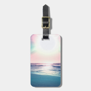 Tropical Beach Photo (Tropical Beach Foto), sommar Bagagebricka