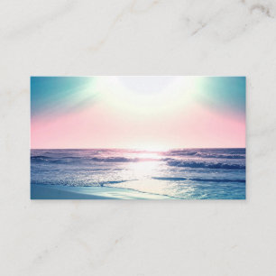 Tropical Beach Photo (Tropical Beach Foto), sommar Visitkort