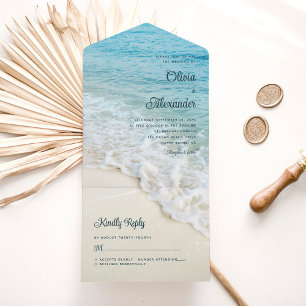 Tropical Beach Summer Destination Wedding
