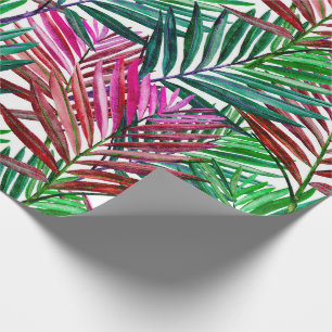 Tropical Beach Summer Handflatan Presentpapper
