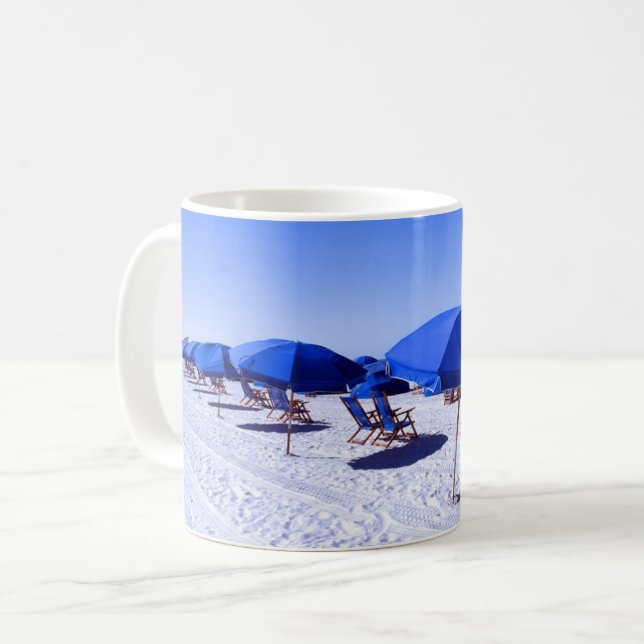 Tropical Beaches | Clearwater, Florida Kaffemugg (Framsida vänster)
