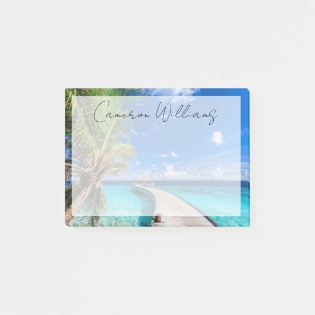 Tropical Beaches | Dusit Thani Maldives Post-it Block (Framsida)