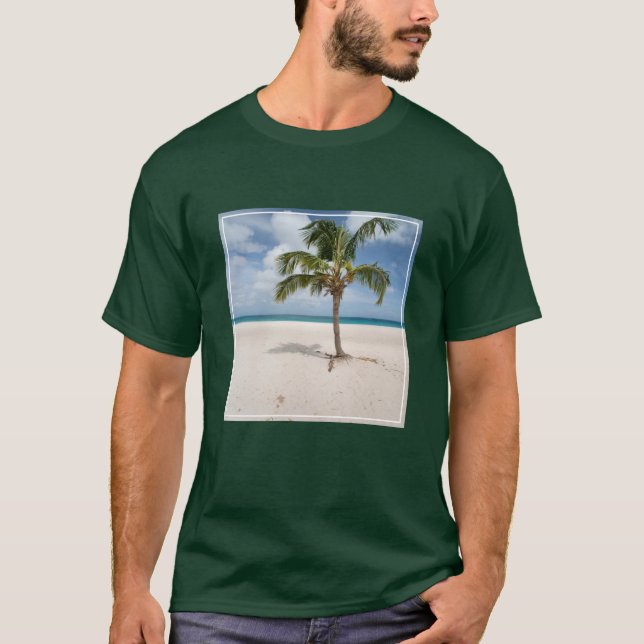 Tropical Beaches | Eagle Beach, Aruba T Shirt (Framsida)