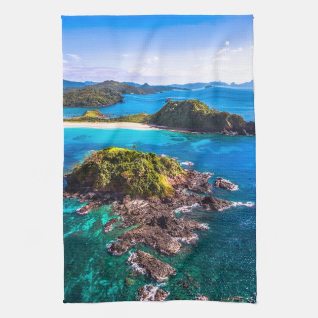 Tropical Beaches | El Nido Phillipines Kökshandduk (Vertikal)