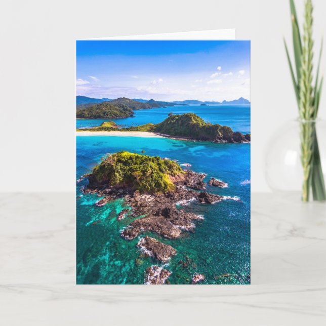 Tropical Beaches | El Nido Phillipines Kort (Framsida)
