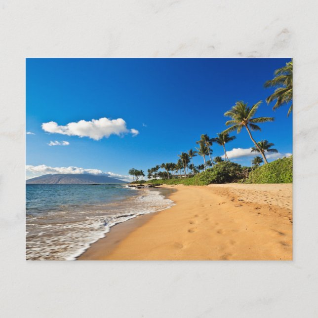 Tropical Beaches | Wailea, Maui, Hawaii Vykort (Framsida)