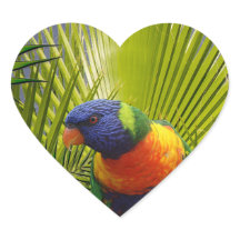 Tropical Bird Sticker