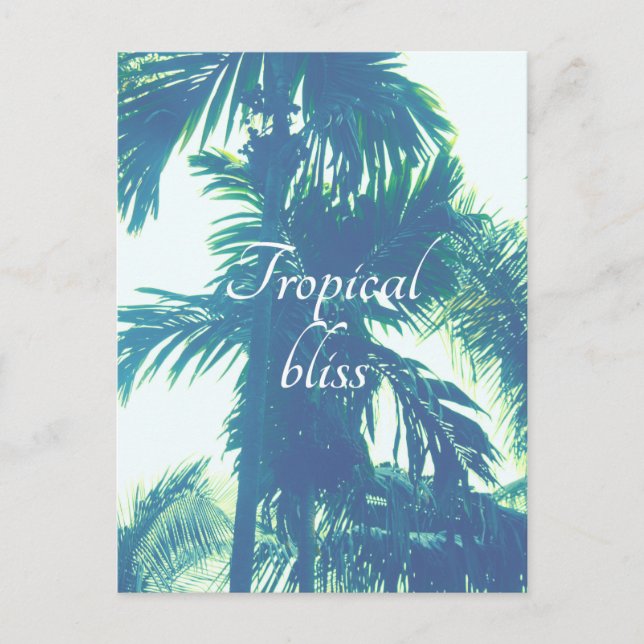 Tropical Bliss Vykort (Framsida)