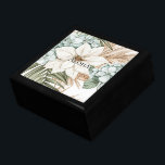 Tropical Blue White Flowers Wedding Minnesask<br><div class="desc">Tropical Blue White Flowers aloha</div>