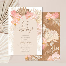 Tropical Boho Baby Shower