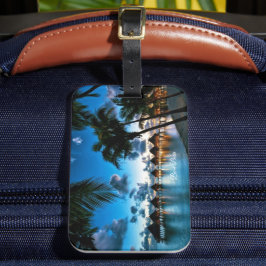 Tropical Bora Bora Bagagebricka