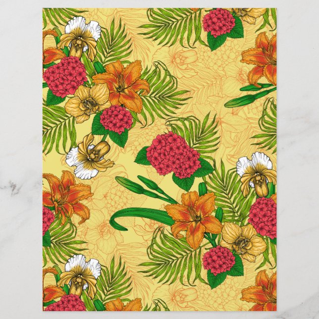 Tropical bouquet (Framsida)