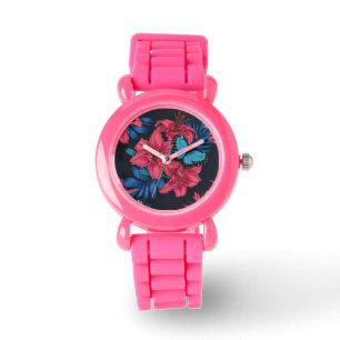 Tropical bouquet armbandsur