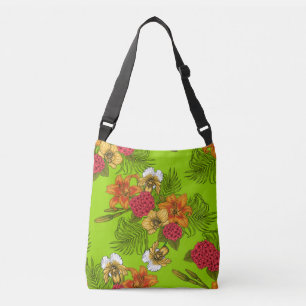 Tropical bouquet axelväska