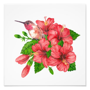 Tropical bouquet fototryck