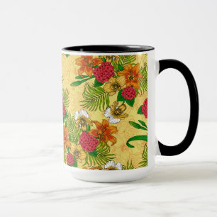 Tropical bouquet mugg