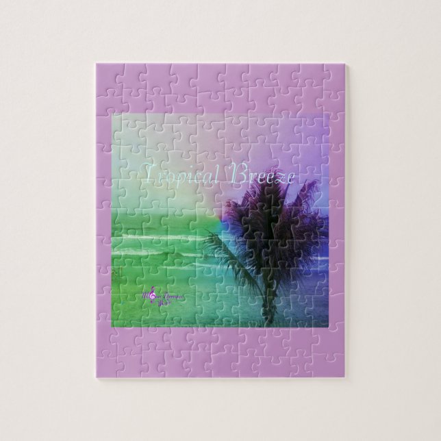 Tropical Breeze 8'10 Photo Puzzle med Gift Box Pussel (Vertikal)