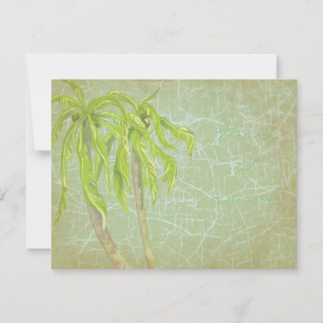 Tropical Breeze-Bröllop OSA för vintage (Framsida)