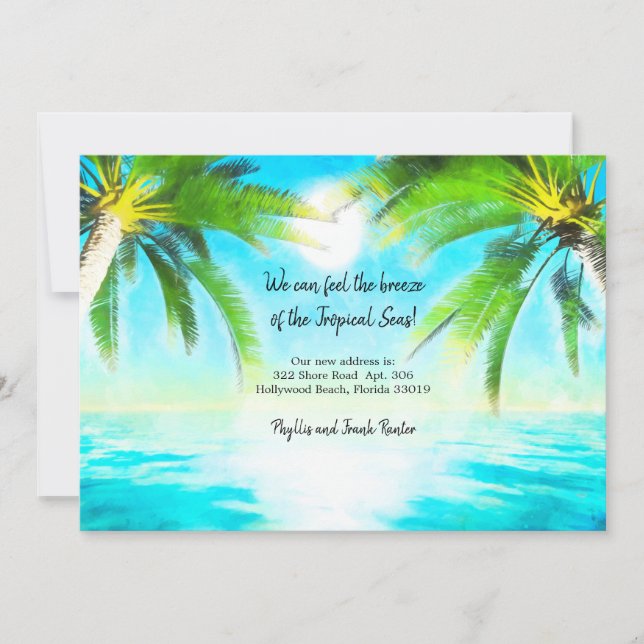 Tropical Breeze Flyttar Meddelande (Framsida)