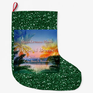 Tropical Breeze Goa Beach Stor Julstrumpa