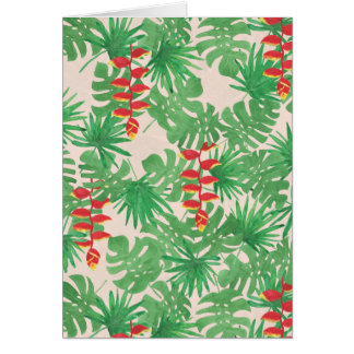 Tropical Canopy Hälsningskort