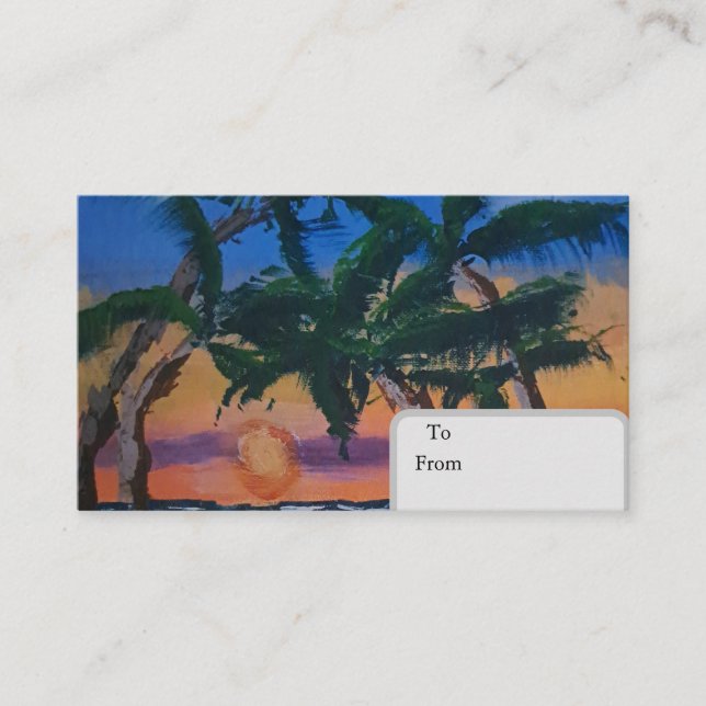 Tropical  card (Framsida)