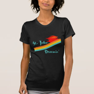Tropical Caribbean Island Beach Älskare - St John T Shirt