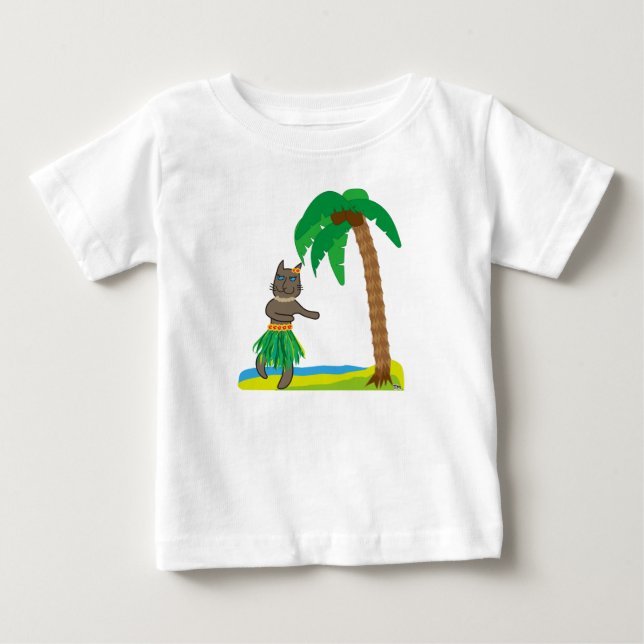 Tropical cat tee (Framsida)