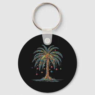 Tropical Chris i Handflatan Träd Nyckelring