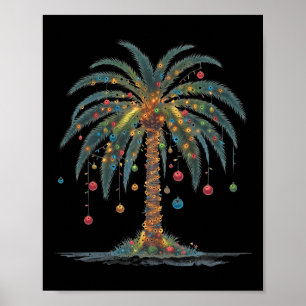 Tropical Chris i Handflatan Träd Poster