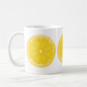 TROPICAL Citrus SOMMER FRUIT Orange Citons Slice Kaffemugg