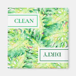 Tropical Clean Dirty Dishwasher Magnet