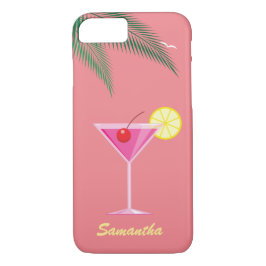 Tropical Cocktail iPhone 7 Fodral - koral