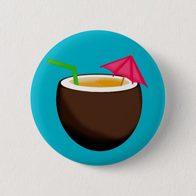 Tropical Coconut Drink Knapp (Framsida)