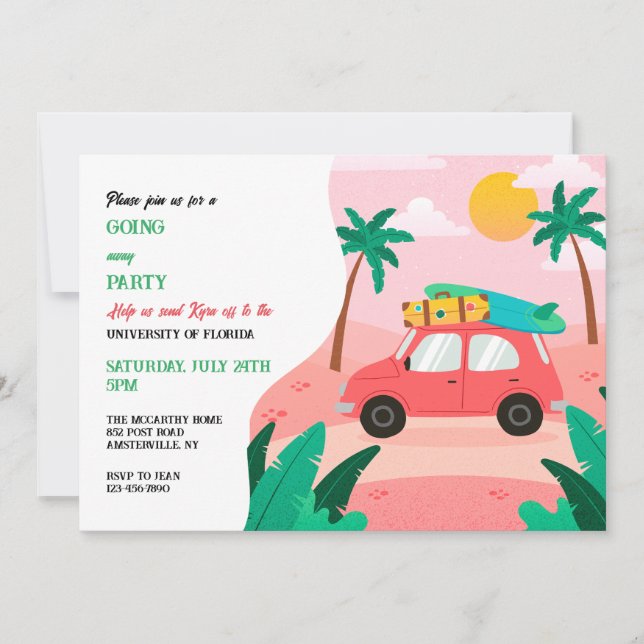 Tropical College-bunden inbjudan (Framsida)