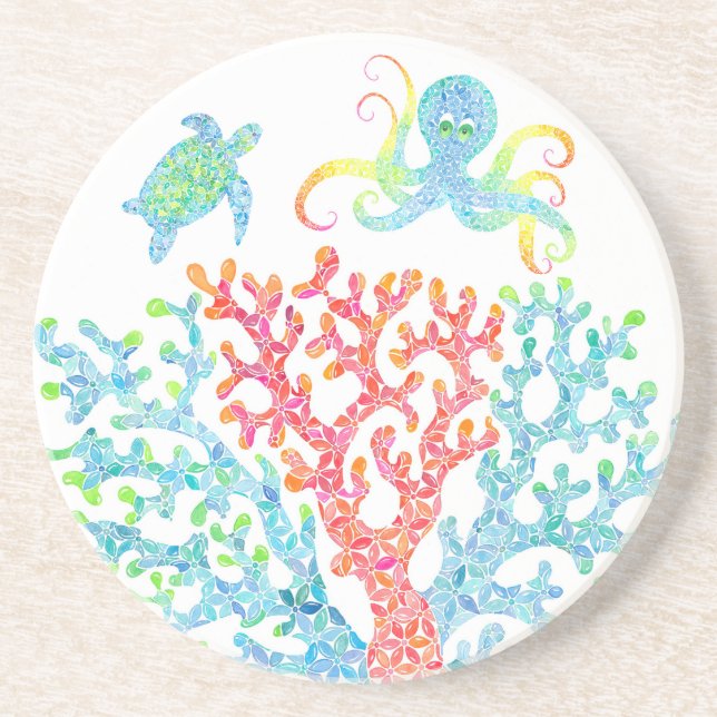 Tropical Coral Underlägg (Framsidan)